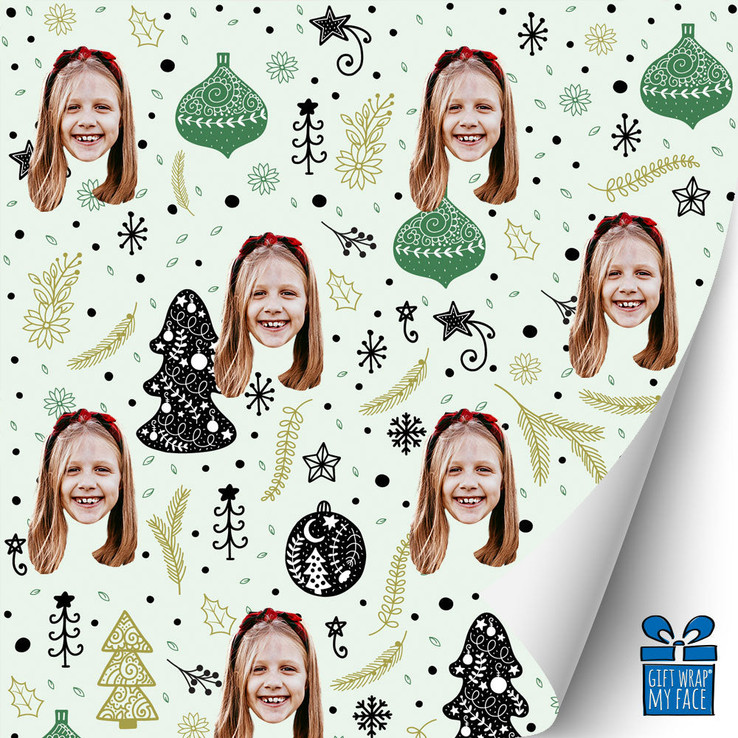 Peppermint Pine Gift Wrap Peppermint Pine Gift Wrap