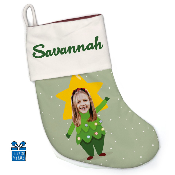 Christmas Tree Me Stocking