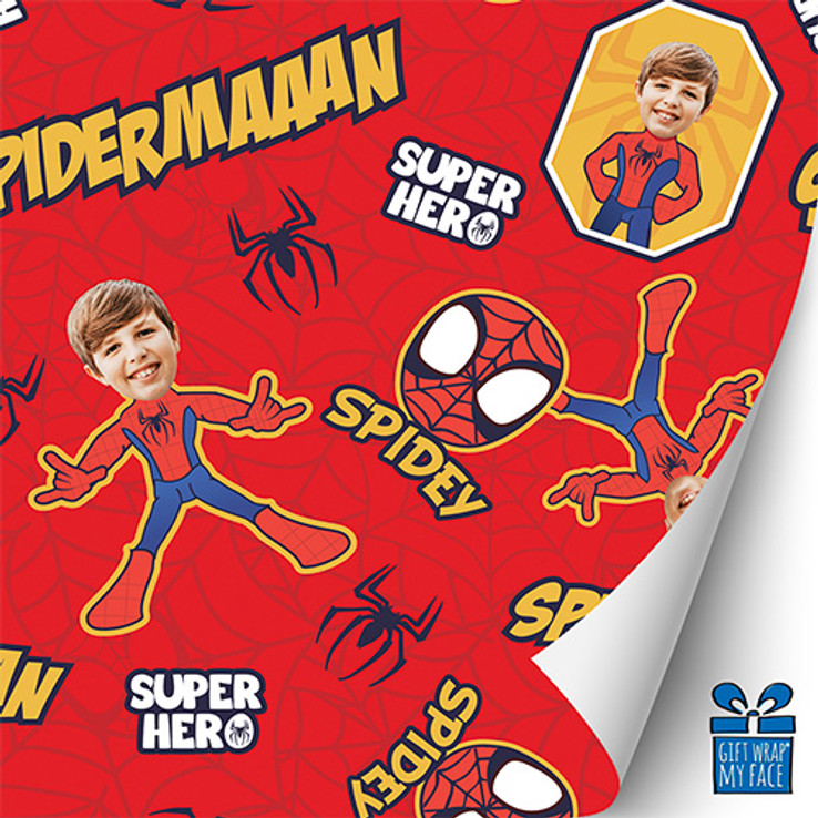 Spiderman Gift Wrap