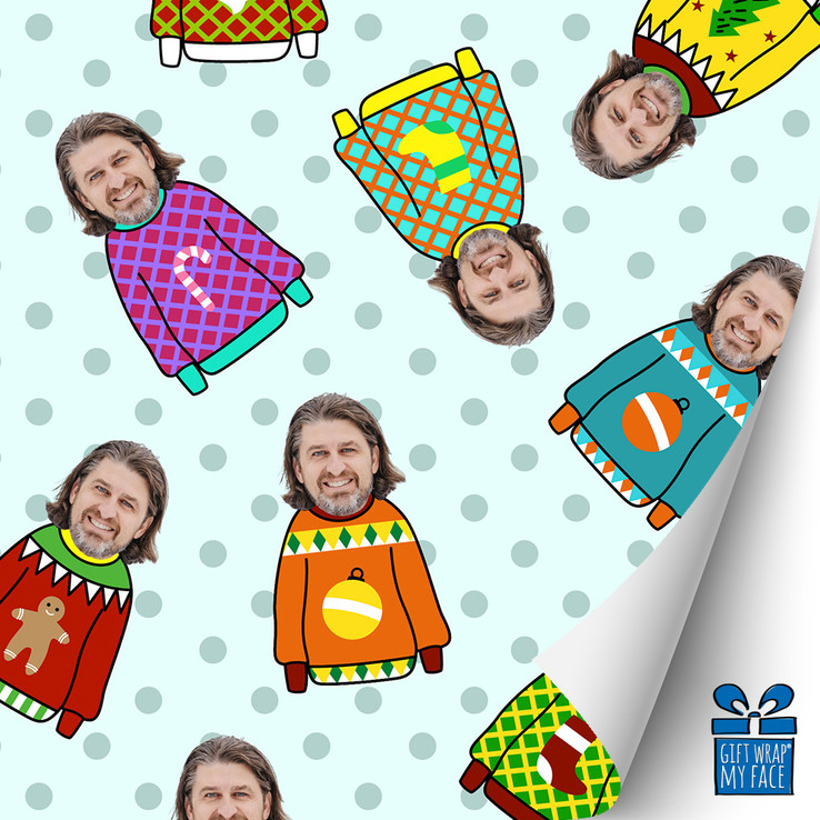 KNIT HAPPENS WRAPPING PAPER