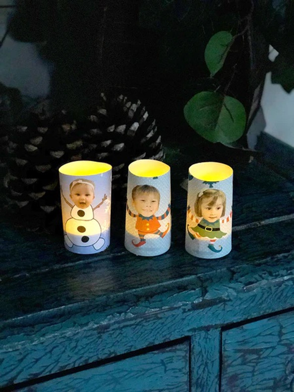 Custom Tea light Candles – 12 Crafts of Christmas