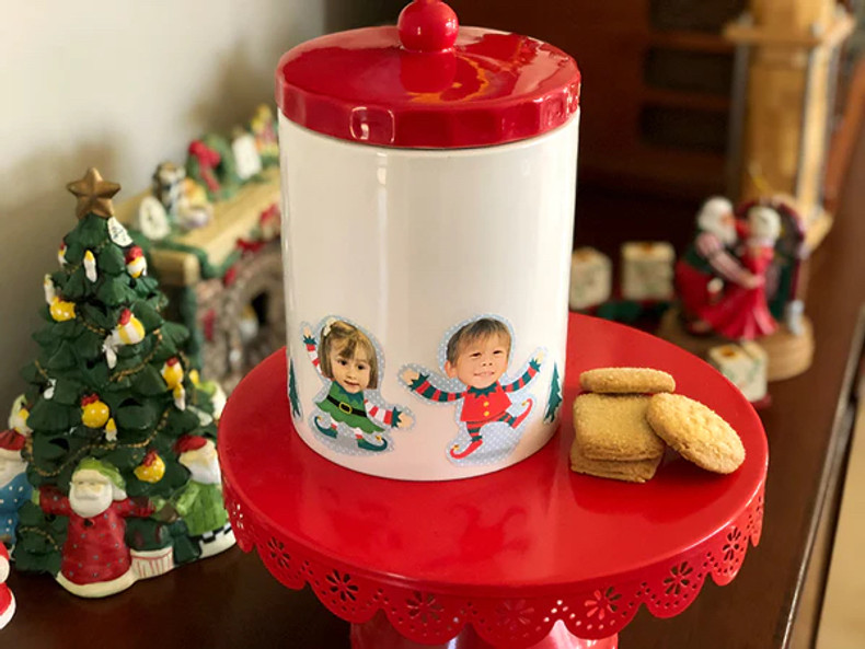 Personalize a Cookie Jar - 12 Crafts of Christmas