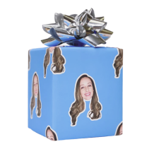 Crispy Christmas - Custom Gift Wrapping Paper by Gift Wrap My Face –  giftwrapmyface