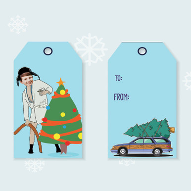 Cousin Eddie's Christmas Vacation Gift Tags