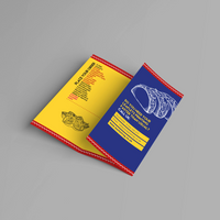 A4 Folded Leaflets/Flyers with Free PDF Proof and Fast Free Delivery.