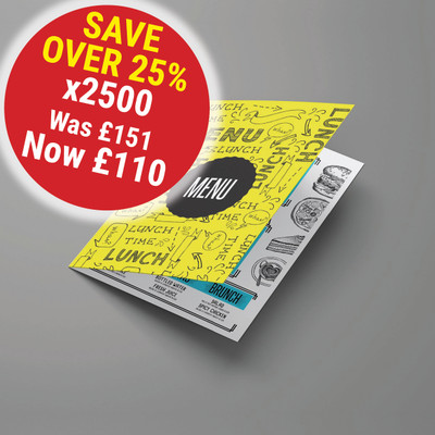 Sale On A4 Folded Leaflets/Flyers with Free PDF Proof and Fast Free Delivery.