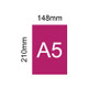 A4 brochure size - 210x297mm (Portrait ONLY)