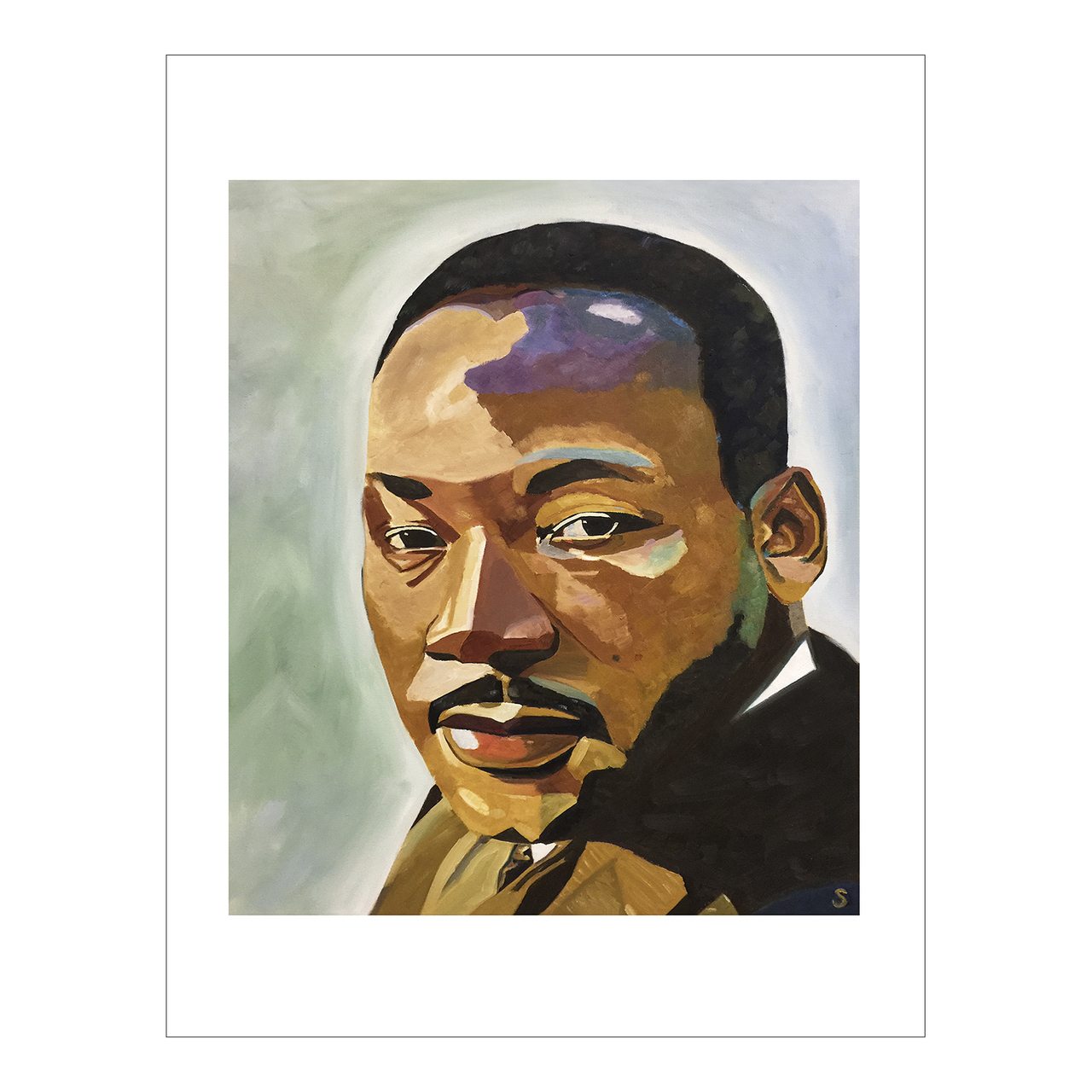 DREAM - Martin Luther King Jr portrait art - Canvas Art Prints - Vakse –  Vakseen Art