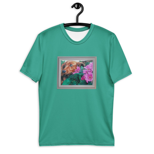 Framed Caught in the Garden t-shirt