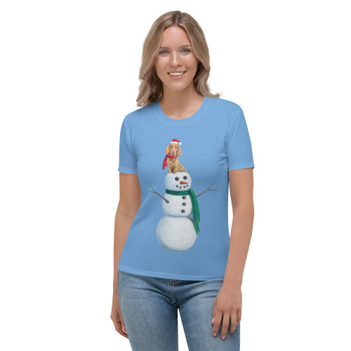 Macaboy & The Snowman Women's T-shirt