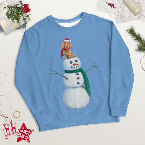 Macaboy & The Snowman Unisex Sweatshirt