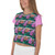 Caught in the Garden All-Over Print Crop Tee