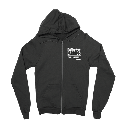 Dan Barrios (Black Zipper Hoodie)