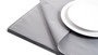 Grey Premium Dinner - 100% Organic Cotton - 15.8" x 15.8" - 25 Units