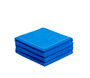 Royal Blue 1/4 Fold Cocktail - 100% Organic Cotton - 8" x 8" (Folded 4" x 4") - 30 units