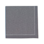 Anthracite Grey Cotton 1/4 Fold Cocktail 100% Cotton - 8" x 8" (folded 4" x 4") - 30 units