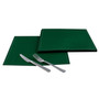 British Racing Green Dinner - 100% Organic Cotton (200 GSM) - 12.6" x 12.6" - 250 Units