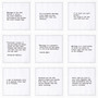 Marriage Quotes - White - 100% Organic Cotton - 4.5” x 4.5” - 50 Units