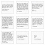 White Cotton Cocktail with Love Quotes (200 GSM) - 4.5" x 4.5" - 1200 units - 50 units per pack