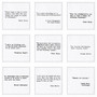 Drinking Quotes II - 100% Organic Cotton - 4.5" x 4.5" - 1200 units per case - 50 units per pack