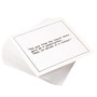 NEW EDITION!! White Cotton Cocktail with Whiskey Quotes 100 % Cotton - 4.5" x 4.5" - 50 Units