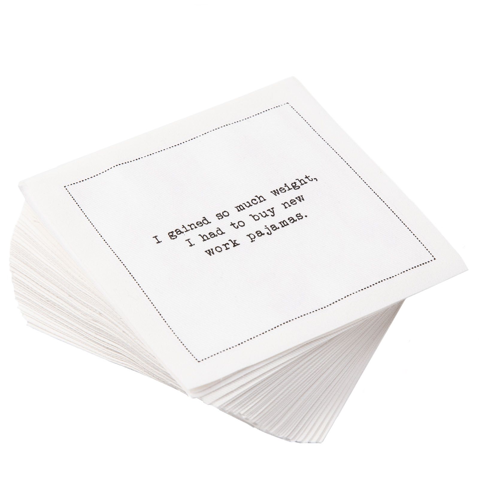 Pack of 50 
2 each of 25 x unique quotes