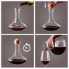 Wine Decanter (Crystal Glass)
