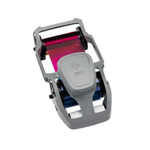 Cinta Ribbon Zebra Larga Vida/Marca de Agua YMCKLL para ZC300 (200 impresiones)