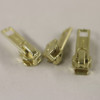 # 5 Brass Pull Slides Brass Zipper