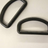 D Ring | Plastic | Black | 2 Inch