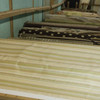 Light Green Beige Tan Gray Striped Upholstery Drapery Fabric By The Yard 54"W
