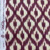 Williamsburg Dedra Prune  Fabric 54" Upholster / Drapery Fabric