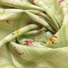 Green White Plaid Check Orange Red Floral Drapery Fabric By The Yard 54"W