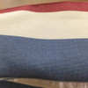 Red White Blue Green Stripe Cotton Clothing / Drapery Fabric By The Yard 54"W