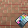 Fabricut Connect Four Squares and Dots Mahogany Upholstery Drapery Fabric