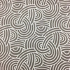 Duralee 42130-120 Tapue Cotton Twill Swirl Upholstery Fabric Brown & Cream