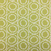 Duralee 42350-254 Spring Green Rustic Circle Medallion Cotton Drapery Fabric