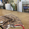 Animal Theme Fabric Print in BLACK/BROWN/GOLD Drapery / Light Upholstery Fabric