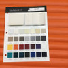 Seaquest Roll N Pleat | Navel Orange | PSQ-018 | PLEATED MARINE VINYL Fabric | SUN + SALT PROOF | 54 wide | By the Yard