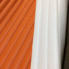 Seaquest Roll N Pleat | Navel Orange | PSQ-018 | PLEATED MARINE VINYL Fabric | SUN + SALT PROOF | 54 wide | By the Yard