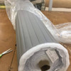 Seaquest Roll N Pleat | Smoke Grey | PLEATED MARINE VINYL Fabric | PSQ-026 | SUN + SALT PROOF | 54 wide | By the Yard