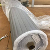 Seaquest Roll N Pleat | Smoke Grey | PLEATED MARINE VINYL Fabric | PSQ-026 | SUN + SALT PROOF | 54 wide | By the Yard