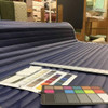 Seaquest Roll N Pleat | Midnight Blue | PSQ-016 | PLEATED MARINE VINYL Fabric | SUN + SALT PROOF | 54 wide | By the Yard