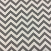 Classic Gray Chevron Upholstery Fabric By The Yard | Durable and Timeless