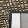 Sesame Spa Basketweave Upholstery Fabric | 54"W | BTY | Blue, Brown, Tan