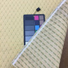 Yellow with Pre-Quilted Diamonds Upholstery Fabric | 54"W | BTY | Durable