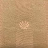 Brown Seashell with Two-toned Stripes Upholster Fabric | 54" | BTY | Durable