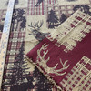 R-CROCKETT CRANBERRY | Upholstery Fabric | 54" Wide | By The Yard