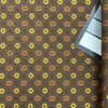 Brown, Red, Yellow Modern Dots | RD338 | | Upholstery Fabric