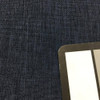 Two tone Dark Blue Tightly Woven Upholstery Fabric | Durable Yet Med. Weight |